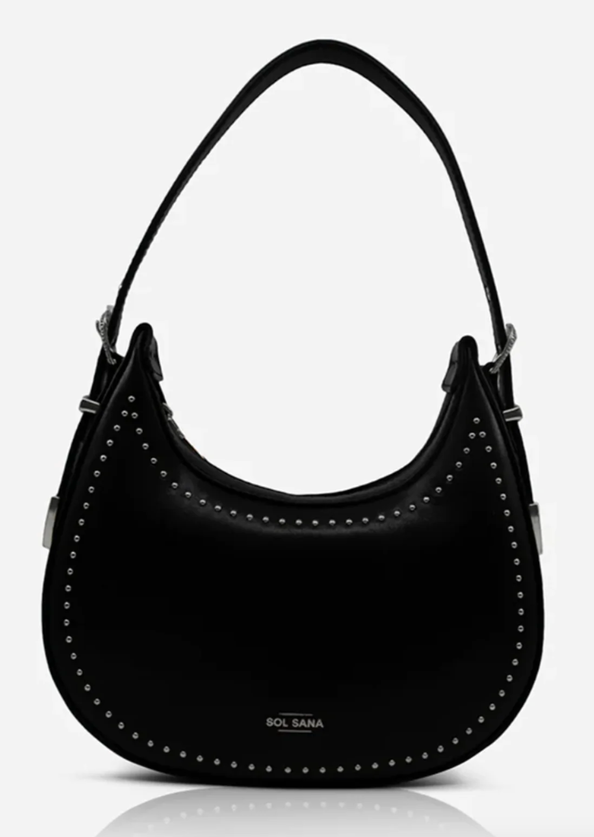 Pippa studded small hobo best sale