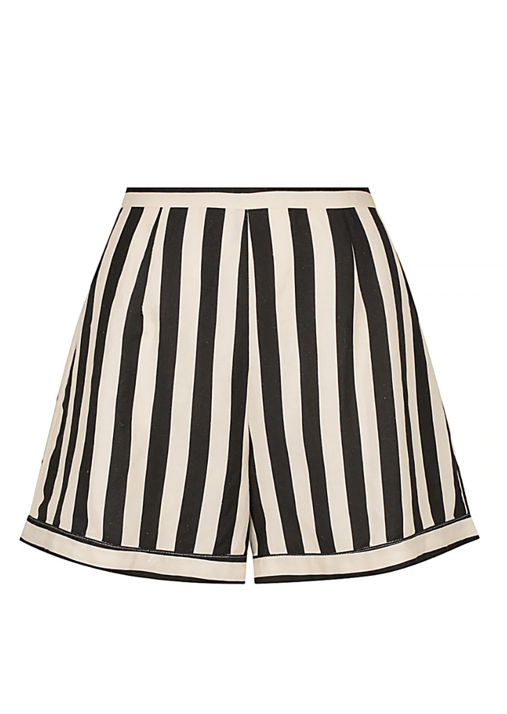 Piper Stripe Linen Blend Shorts