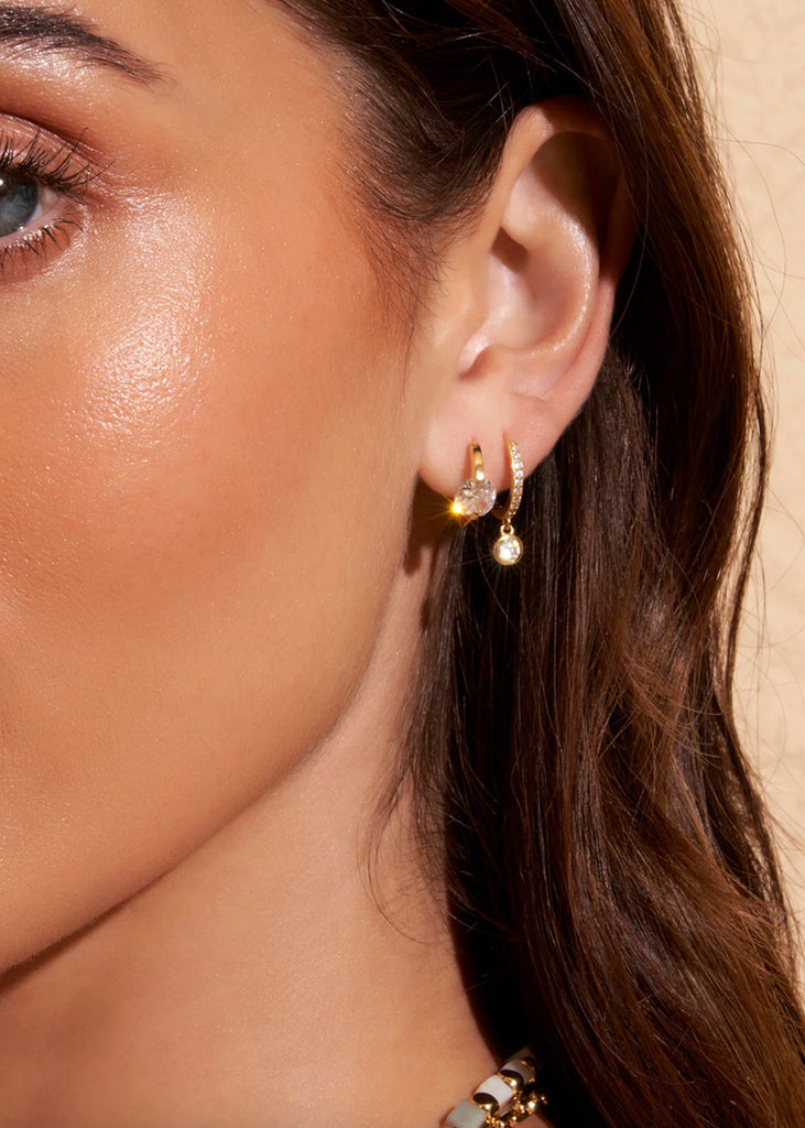 Rhodes Gold Earrings