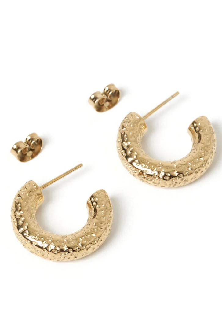 Osher Gold Hoop Earrings