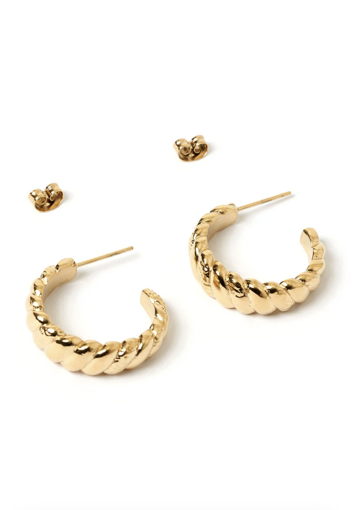 Tilly Gold Hoop Earrings