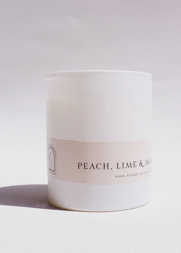 Peach, Lime & Melon Large Candle